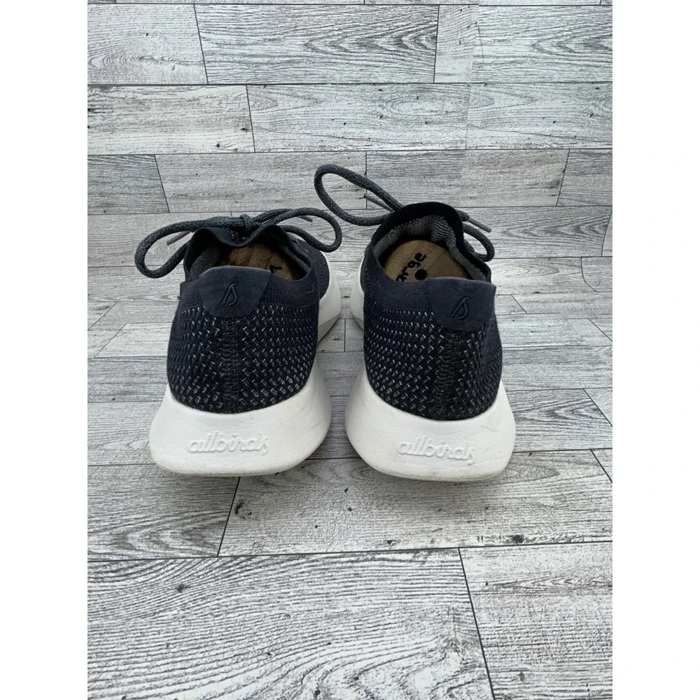 Allbirds Tree Dashers Charcoal Black Running Shoes Men Sz 9.5 TD1M9.5